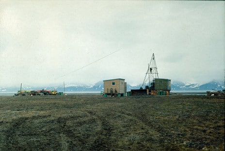 4.Boringen i Grønfjorden foregikk over en fem år lang periode, fra 1963 til 1967. Foto: Ivar Ytreland