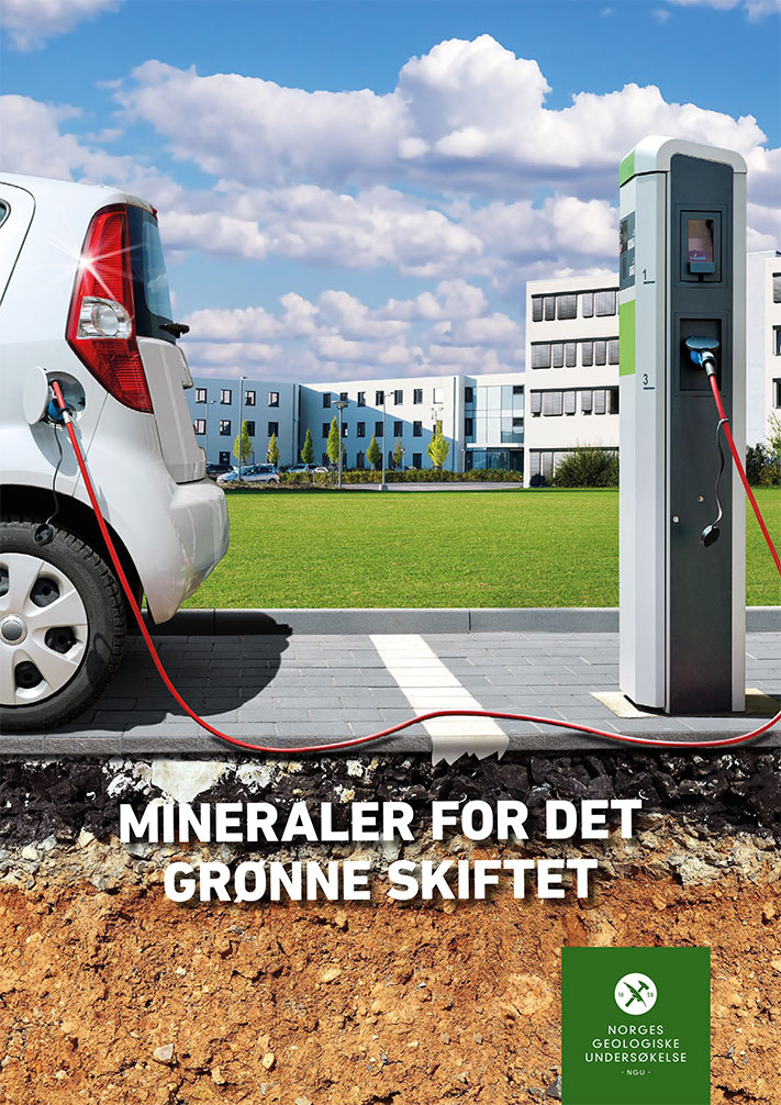 NGU har nylig utarbeidet en 28 siders rapport om mineraler for det grønne skiftet. Rapporten ble blant annet bestilt som et bakgrunnsdokument foran NHOs årskonferanse som ble avholdt i januar i år.