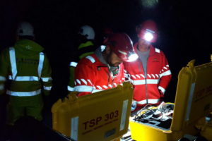 Seismikk i tunnel innfrir